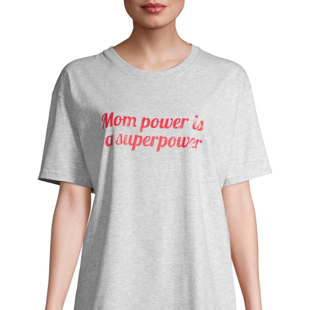 Plain Studios Women's "Mom Power is a Superpower"